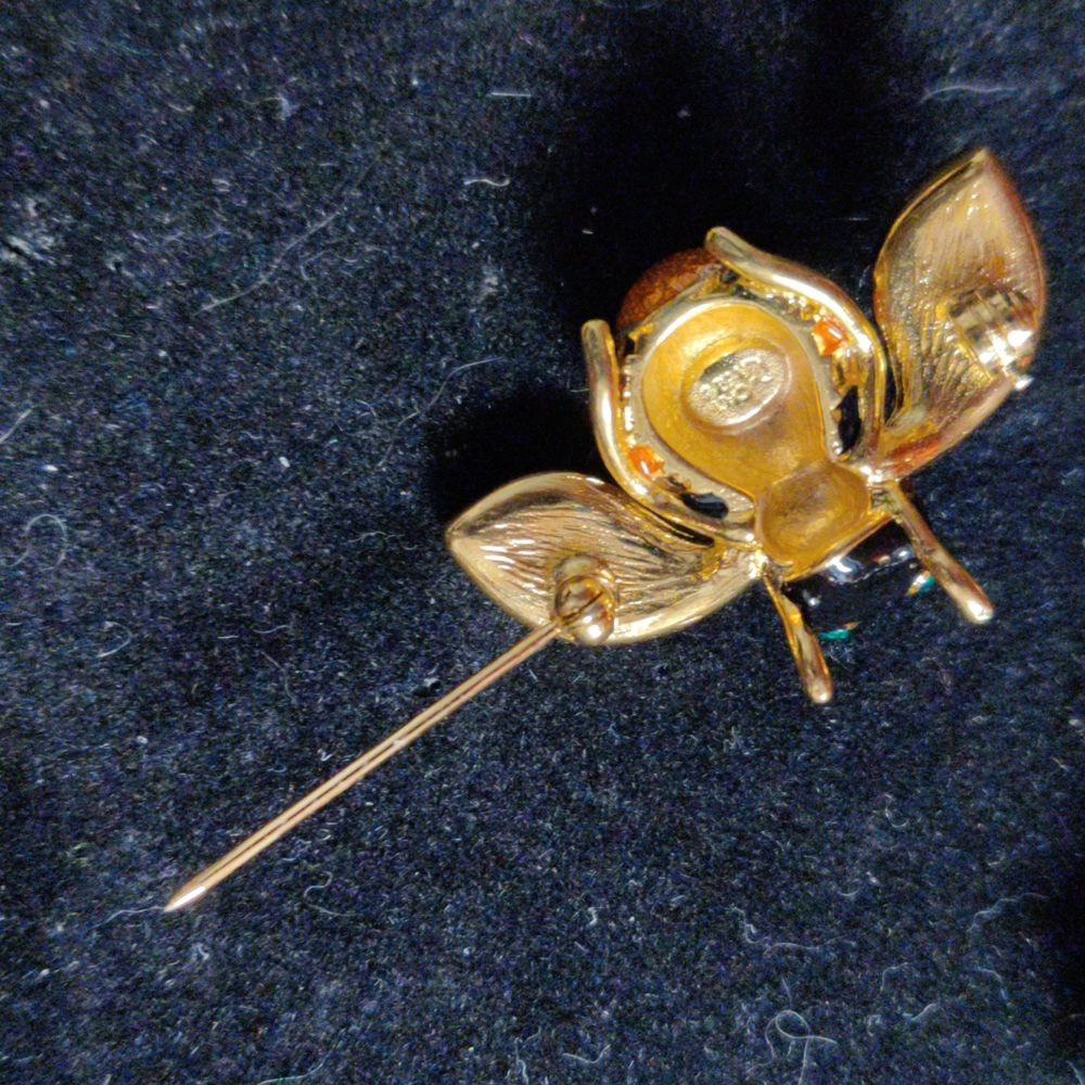 Joan Rivers RARE bee brooch pin - Picture 2 of 2